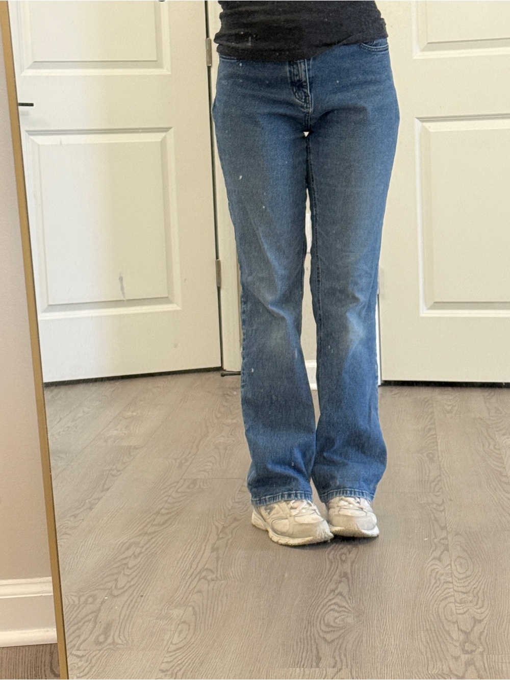 Boston Proper Vintage Mid Rise Bootcut Jeans